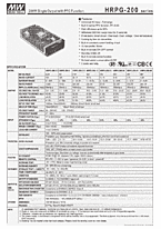 DataSheet HRPG-200-24 pdf